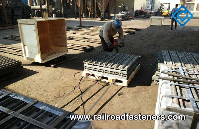 115RE rail joints and 132RE joint bars