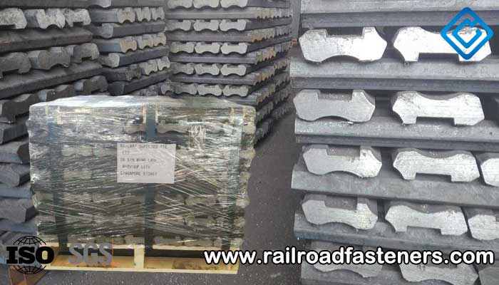 UIC60 fishplates for UIC60 rail