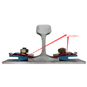 NABLE rail fastening system insulators