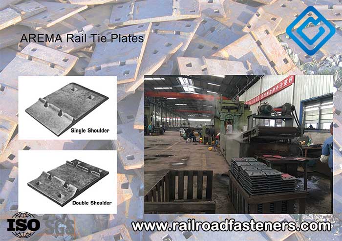 railroad tie plates dimensions