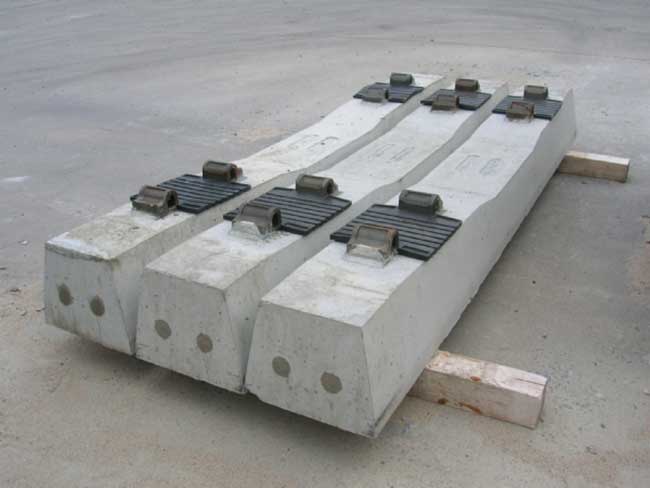 rail ties and tie plates