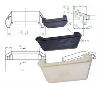 E clip fastening system insulator-1