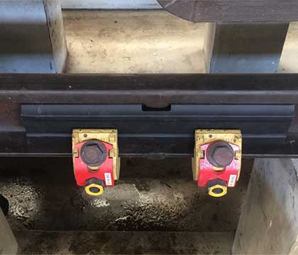 Emergency Fishplate And Rail Clamp For Railway Maintenance Exported To Thailand