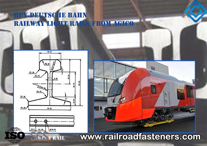 Heavy steel train rail made in china