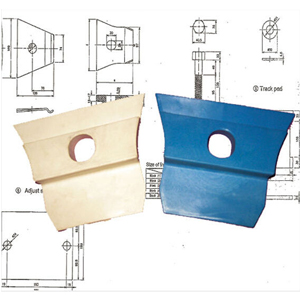 NABLA rail fastening system insulators